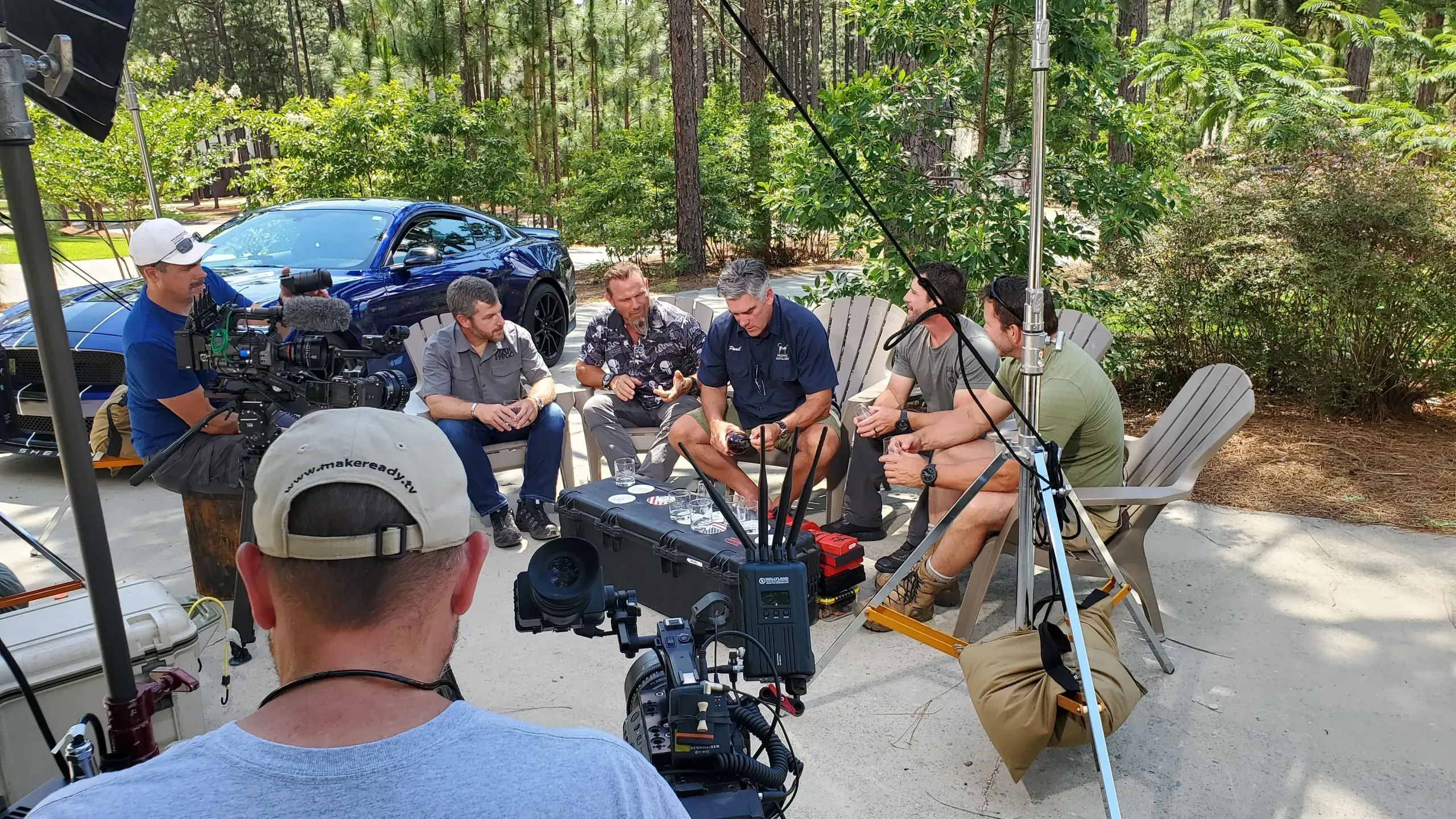 On-Location Production Image 1